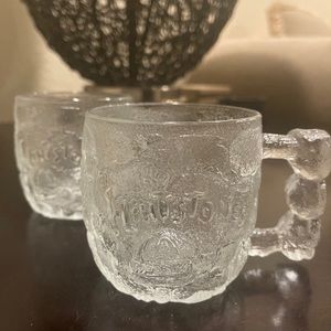 Vintage Flintstone Rocky Road Mugs